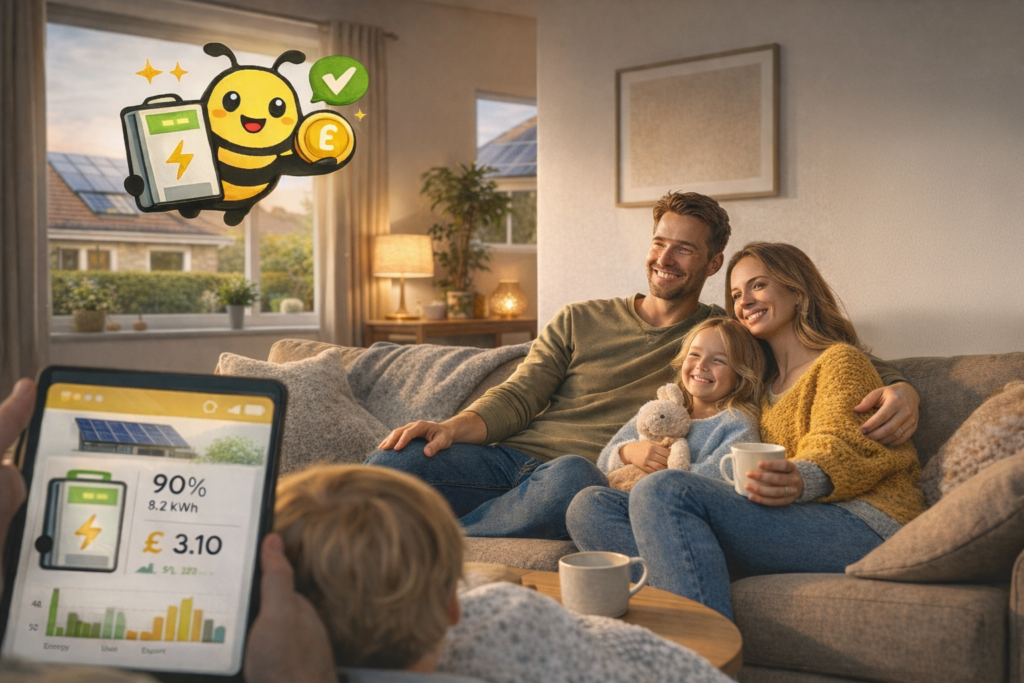 Buzzii solar panels generate additional energy savings and earnings